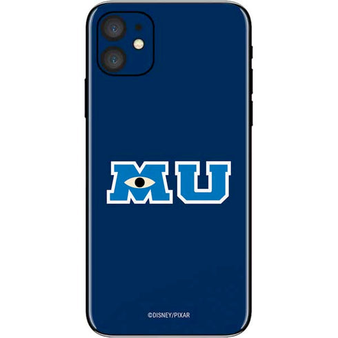 Disney Monsters University MU Logo iPhone 11 Skin